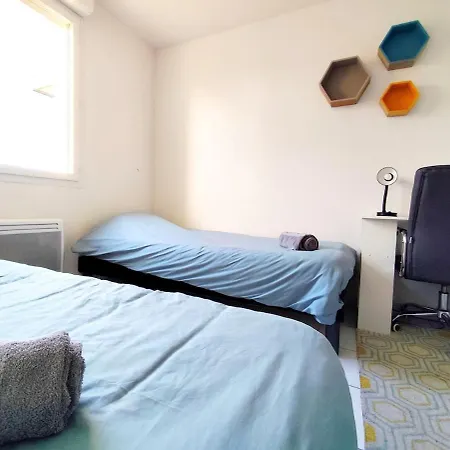 아파트 La Fraternite, 4 Chambres, 2 Parkings, 2 Salle D'eau, Wifi *